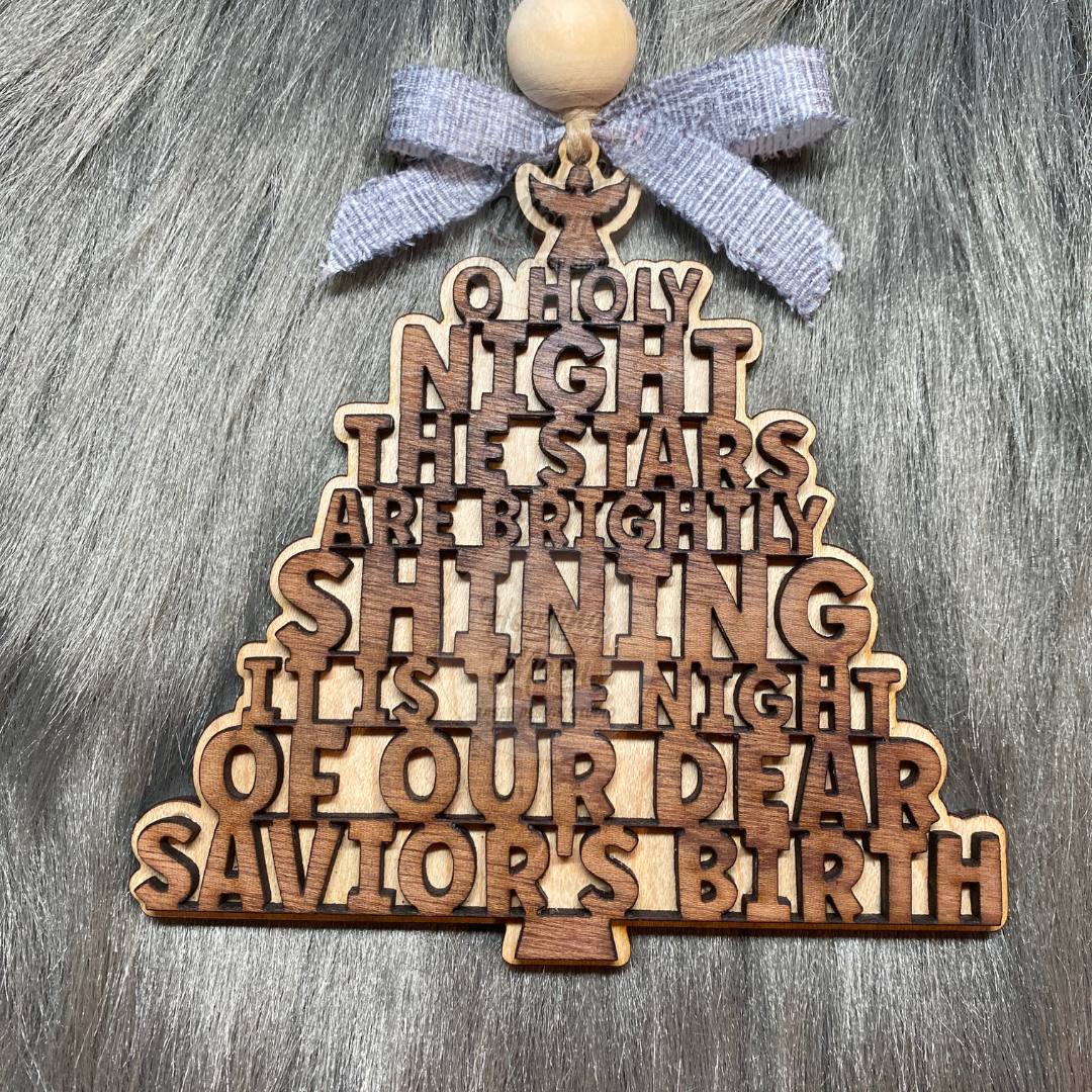 O Holy Night Holiday Tree Ornament